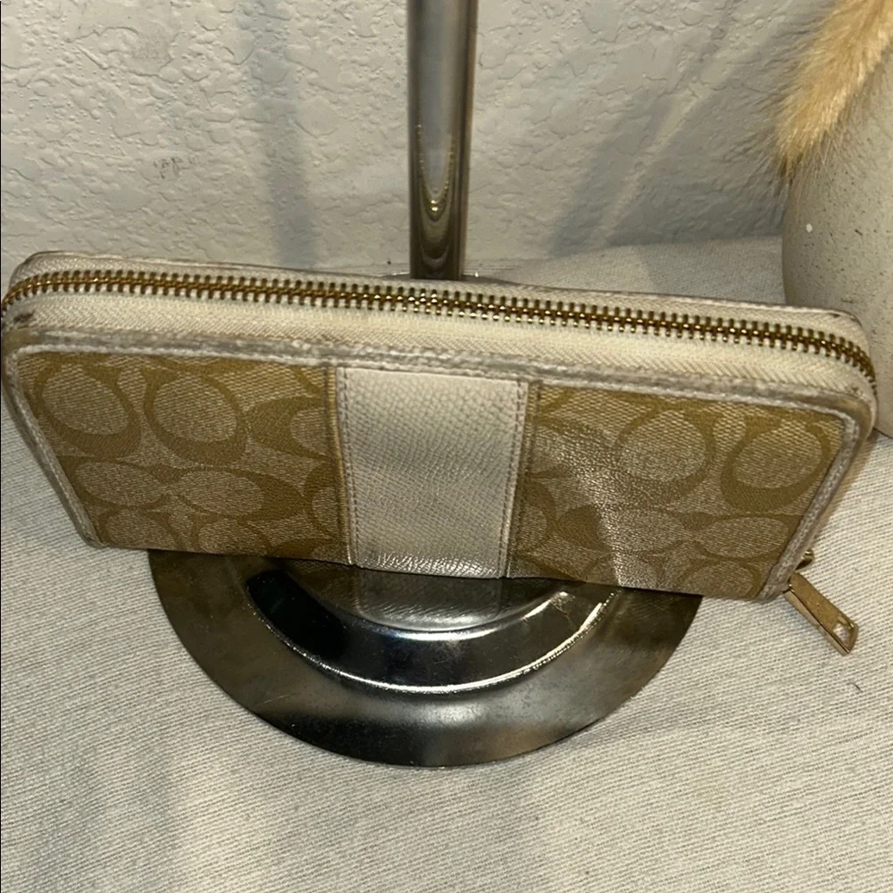 Coach Tan and Cream Women's Bag
